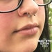 Athesia's Magnetic Septum Ring™  Looks SO real, people will think your septum is pierced!  ((the ORIGINAL Magnetic Septum!!)) 