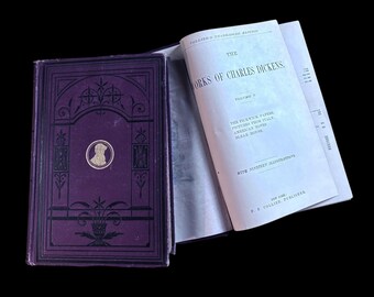 Charles Dickens Complete Works Centennial Edition Book Set With 9