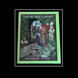 Vintage, 1987. Stated First Edition. The Secret Garden by Frances Hodges Burnett. Illustrated by Michael Hague.