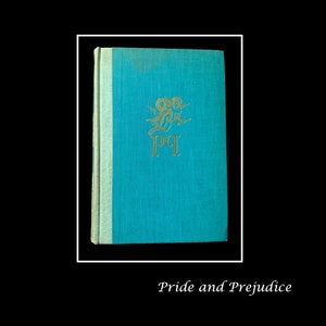 Vintage, 1940s. Pride and Prejudice by Jane Austen. Drawings by Robert Ball. Doubleday & Company, Inc., Garden City, , New York.