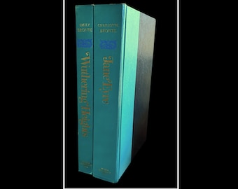 Wuthering Heights by Emily Brontë and Jane Eyre by Charlotte Brontë. Undated. Circa 1960s.