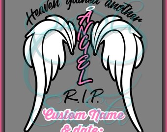 Download Wings SVG Angel Life Heart Heaven RIP Baby God Memory ...
