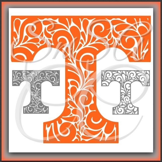 Download Tennessee SVG T Sweet Home Fall Filigree Pattern Tri star ...