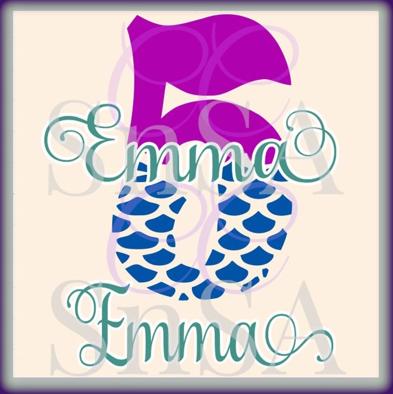 Free Free 174 Mermaid Svg With Name SVG PNG EPS DXF File