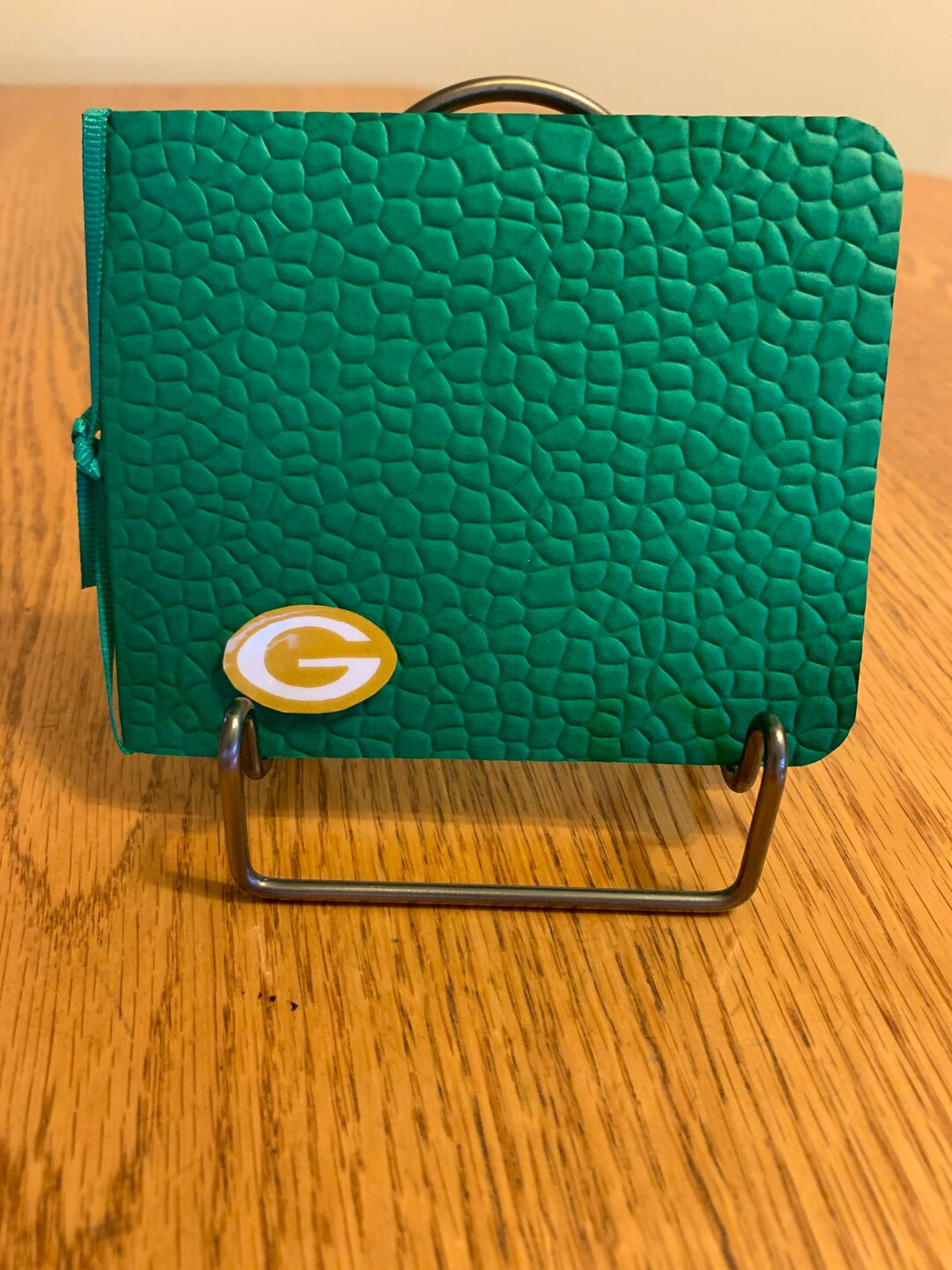 Green Bay Packer Wallet Gift Card Holder Etsy
