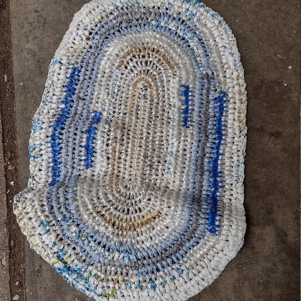 Plastic Bag Rug Etsy