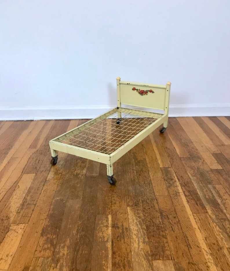 metal doll bed
