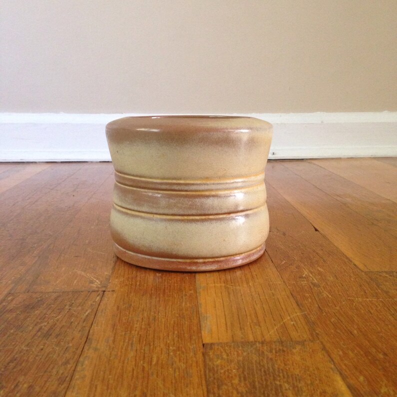 Vintage Frankoma Pottery Lazy Bones Grease Jar Etsy