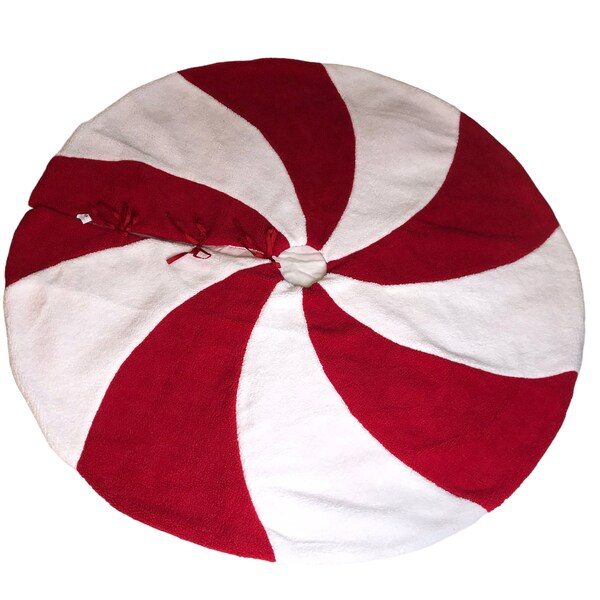 Red and White Striped Skirt Etsy