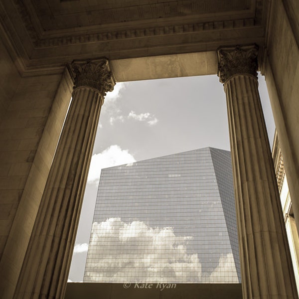 Philadelphia Photography, City Architecture, Cira Centre, Amtrak Train Station, Commercial Office Art, Home Art, Philadelphia Print