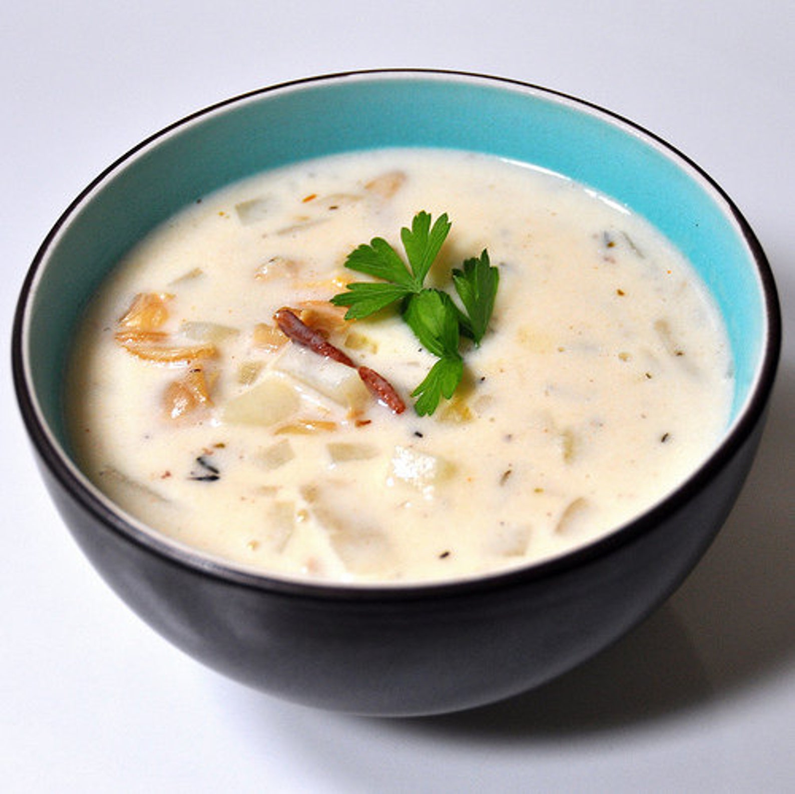 Slow Cooker Clam Chowder Recipe, Digital Download, Recipe, Clam Chowder