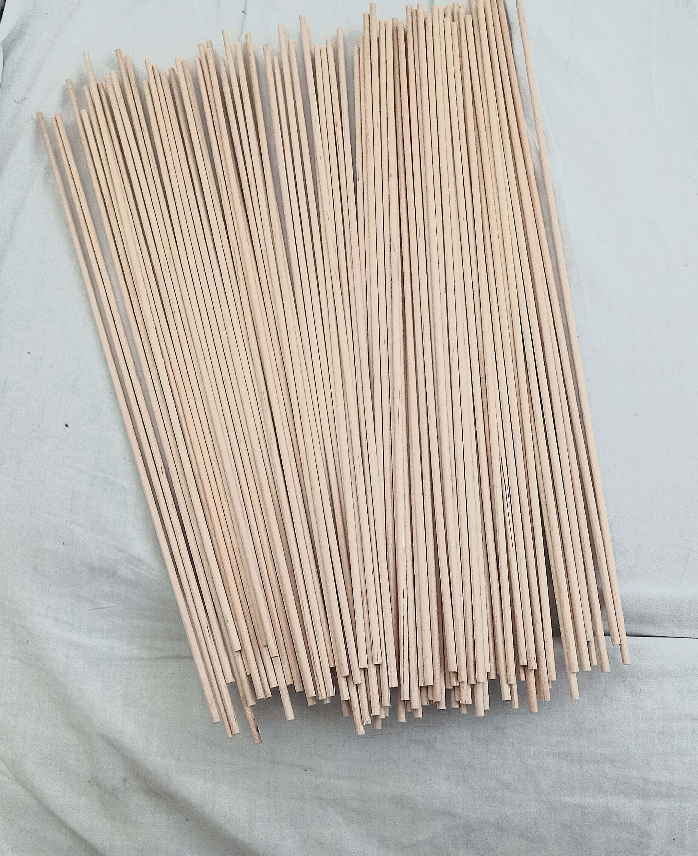 1/2 X 36 Inch 3 Ft Natural Wood Dowels Square 