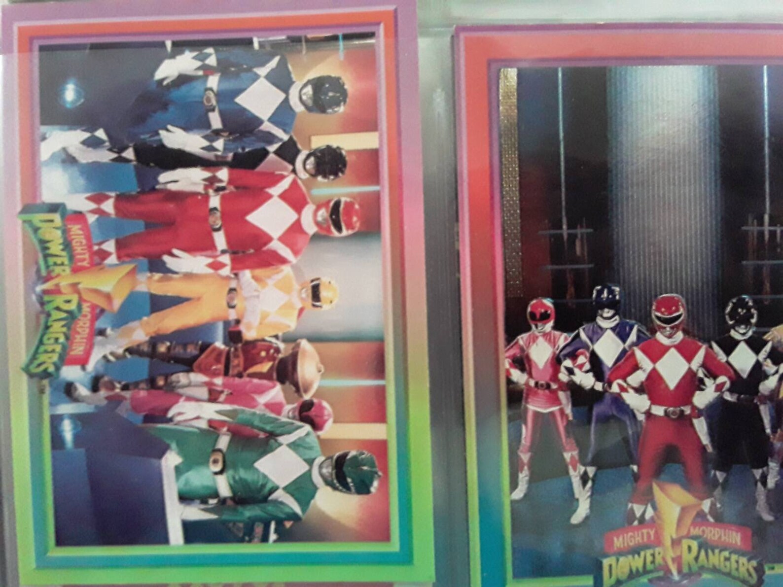 Original Mighty Morphin Power Rangers Trading Cards Power Etsy