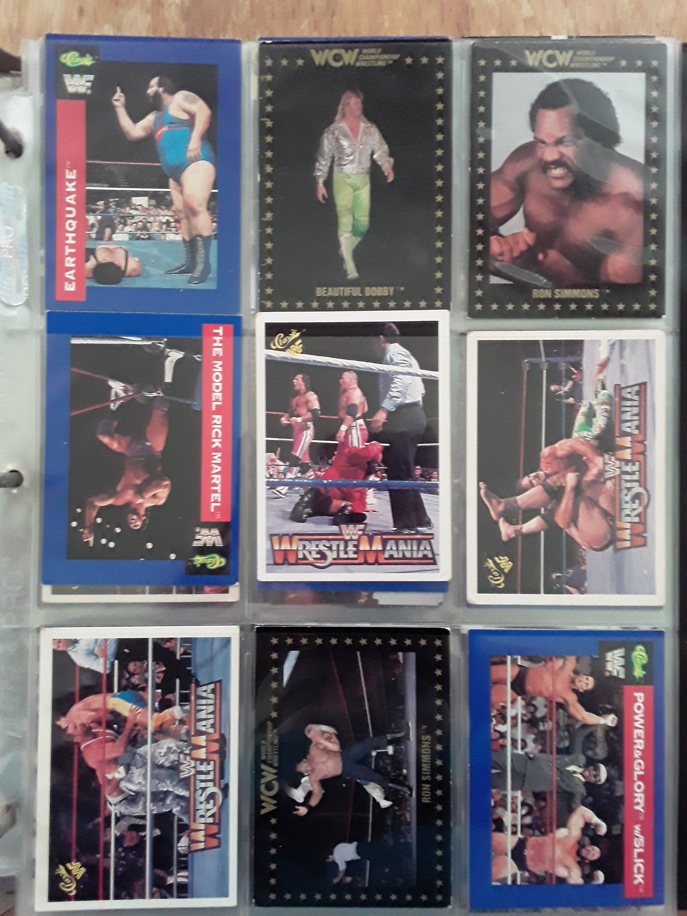 WCW and WWF Wrestler Trading Cards World Wrestling - Etsy Hong Kong