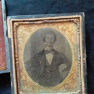 Daguerreotypie, Fotografie aus der Zeit vor dem Bürgerkrieg, Alte Fotografie, 1800er Fotografie, Antike Fotos, Sechste Platte, Alte Fotografie