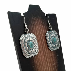 Rectangular Southwestern Style Earrings