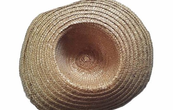 Vintage Wicker Hat, Wicker Hat, Decorative Wicker… - image 5