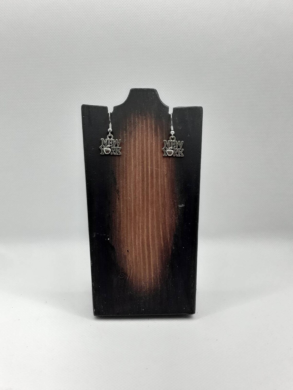 New York City Earrings Nickel Free Earrings Big Apple Etsy