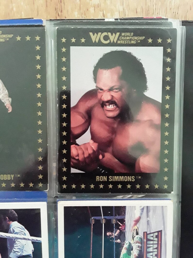 World Wrestling Federation Macho King Randy Savage Card WCW and WWF