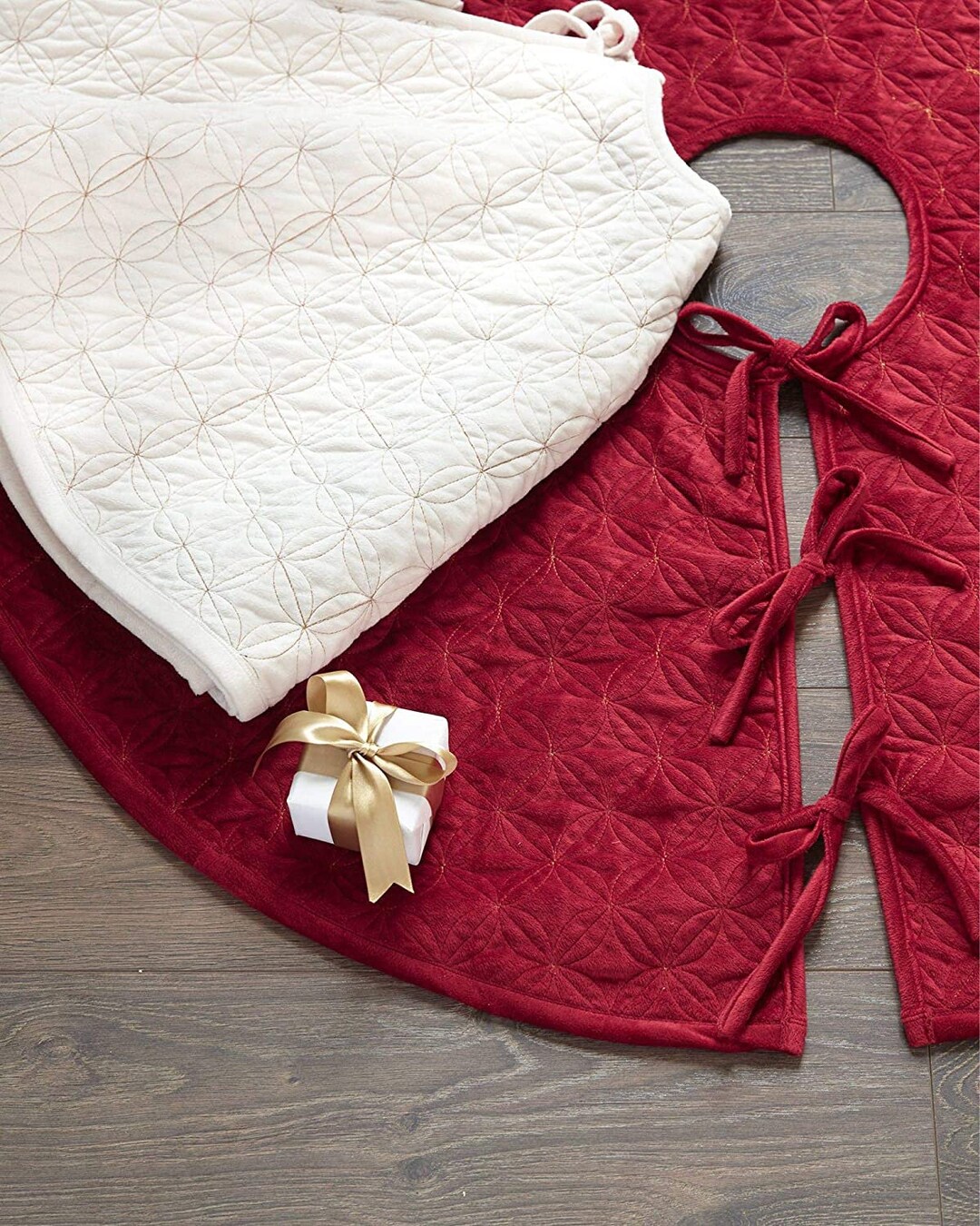 Custom Embroidered Christmas Tree Skirt 72 Inch Extra Large Etsy