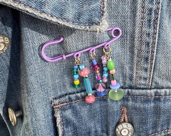 Sicherheitsnadel, Freundschaftsbrosche, Sicherheitsnadel, Sicherheitsnadel, Sicherheitsnadel, Anstecknadel für Ihre Geldbörse, Einzigartiges Beste Freundin Geschenk, 80er Jahre Throwback-Geschenk, Jacke Anstecknadel