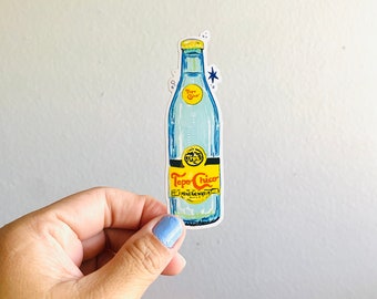 Zomerbubbels | Vinylsticker sticker | Waterdicht Weerbestendig | Stickers mineraalwater