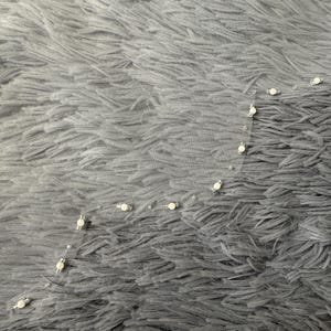 Beaded Edge Veil,Crystal Beaded Veil,Single Layer Veil,Fingertip Veil,Veil For Wedding,Crystal Pearl Veil,Simple Bridal Veil,Ivory Veil