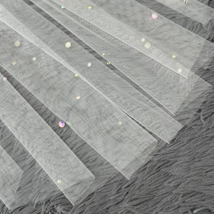 Voile de mariée élégant,Voile de mariée avec strass,Voile de mariage ivoire,Voile simple couche,Voile avec peigne,Voile pour mariage,Voile avec strass