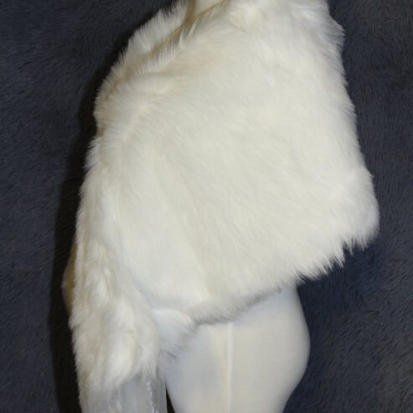 childrens faux fur shawl