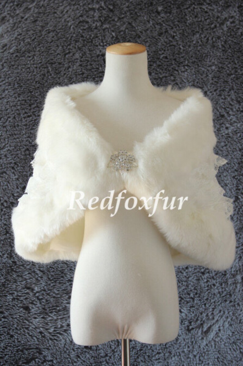 fake fur shawls wraps