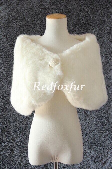 faux fox fur shawl