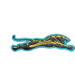 Vtg Banned Logo Jaguars Iron On Embroidered Football Patch 1 piece
