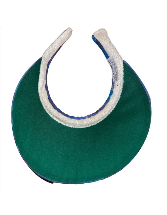 Vintage Golf Visor 1990s Print Lake Tahoe Imperial Vi… Gem