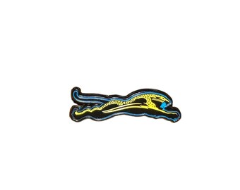 Jacksonville Jaguars Banned Logo Pin Teal Outline