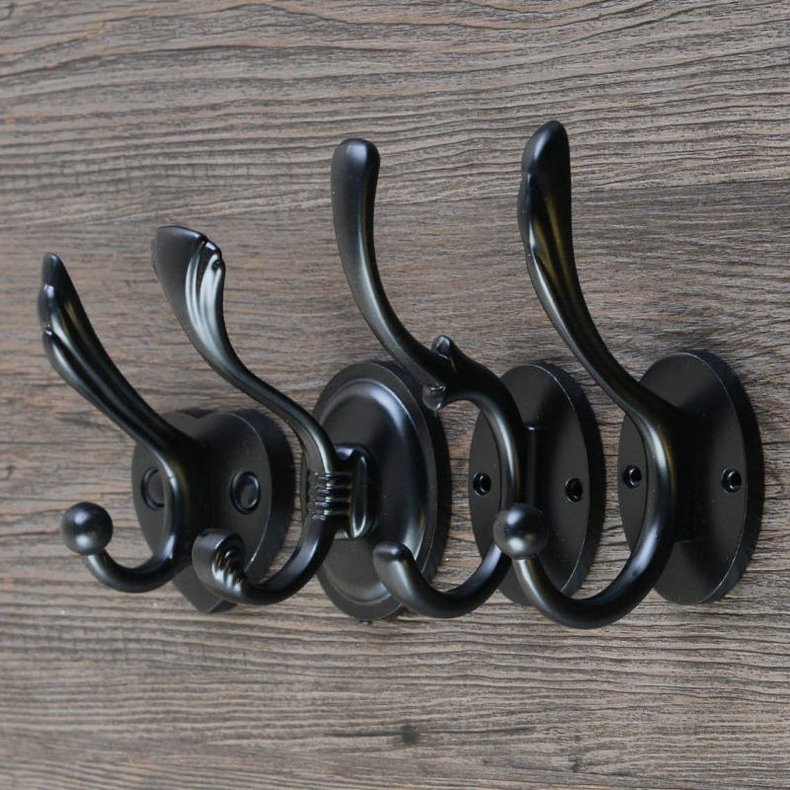 Black Wall Hook Decorative Hook Modern Coat Hangers Rack Hook Etsy
