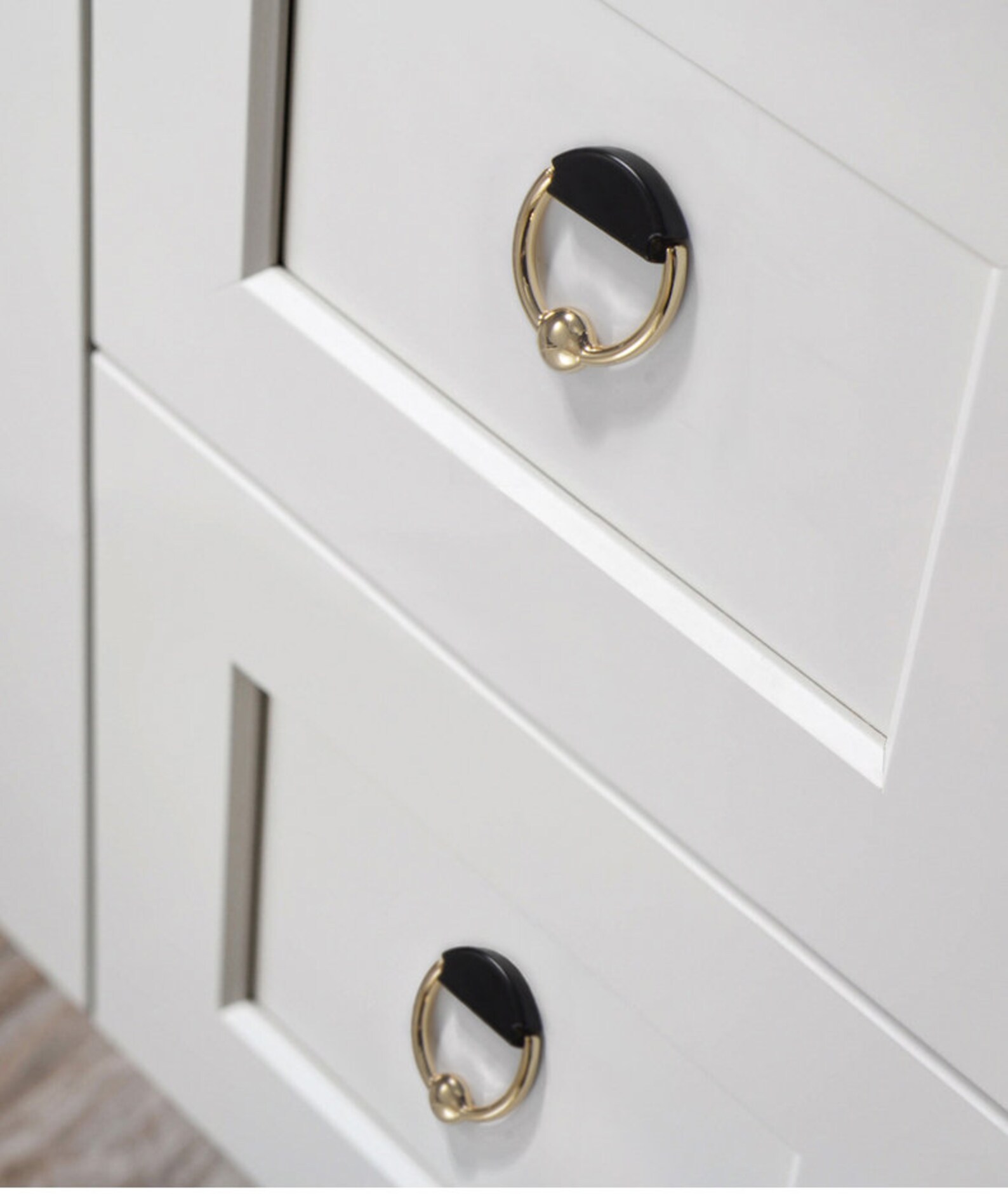 Light Luxury Golden Ring Pull Handle Drawer Ring Pull Handle Etsy UK