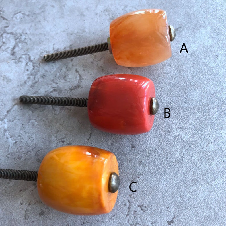 European Knobs Door Knobs Retro Resin Knobs Simple Etsy