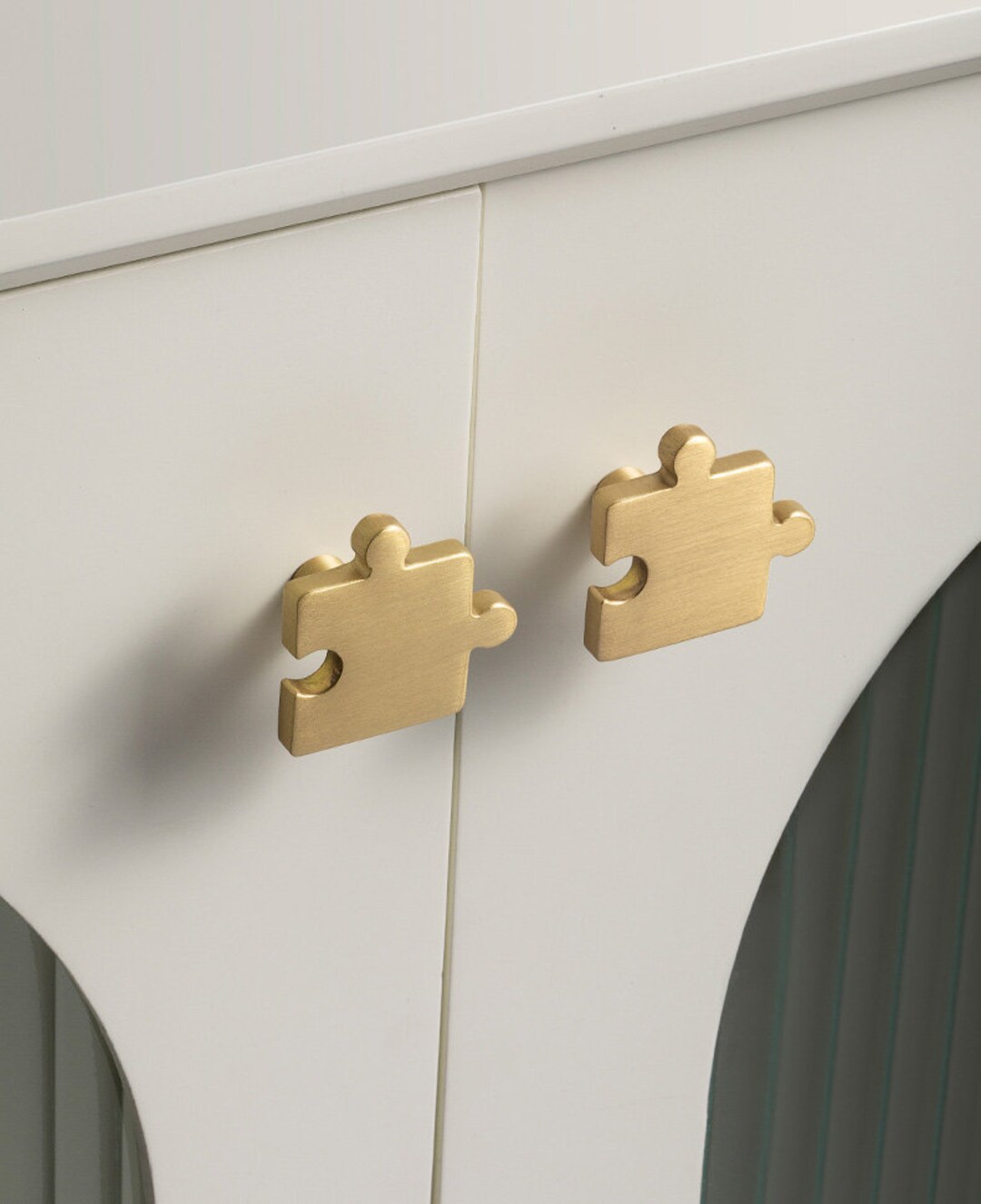 Light Luxury Brass Knob Wardrobe Door Drawer Bedside Table Brass Small Knob Modern Style