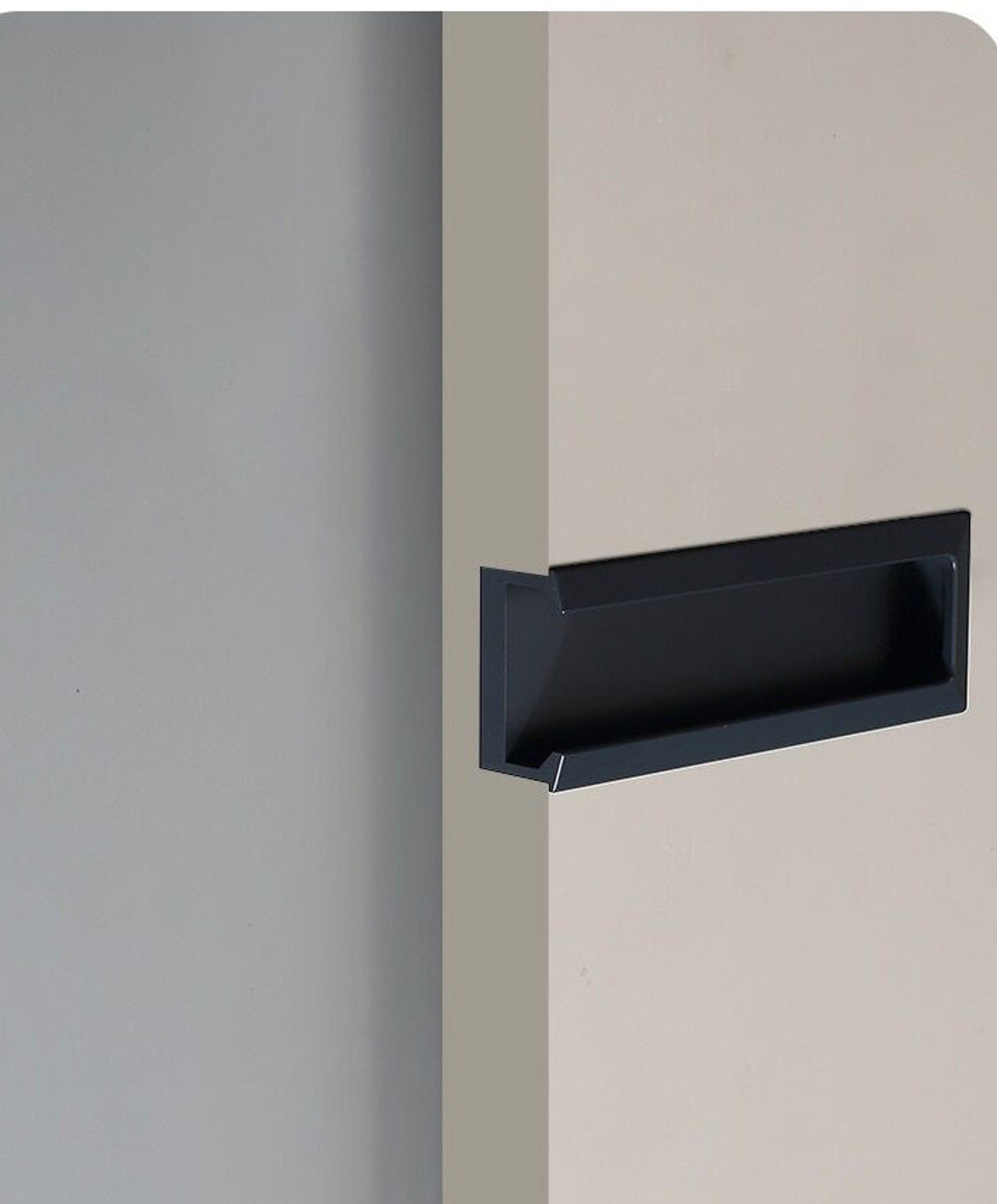 Pull Handle Invisable Modern Cabinet Door Invisible Pull Handle High-end Color High Door ...