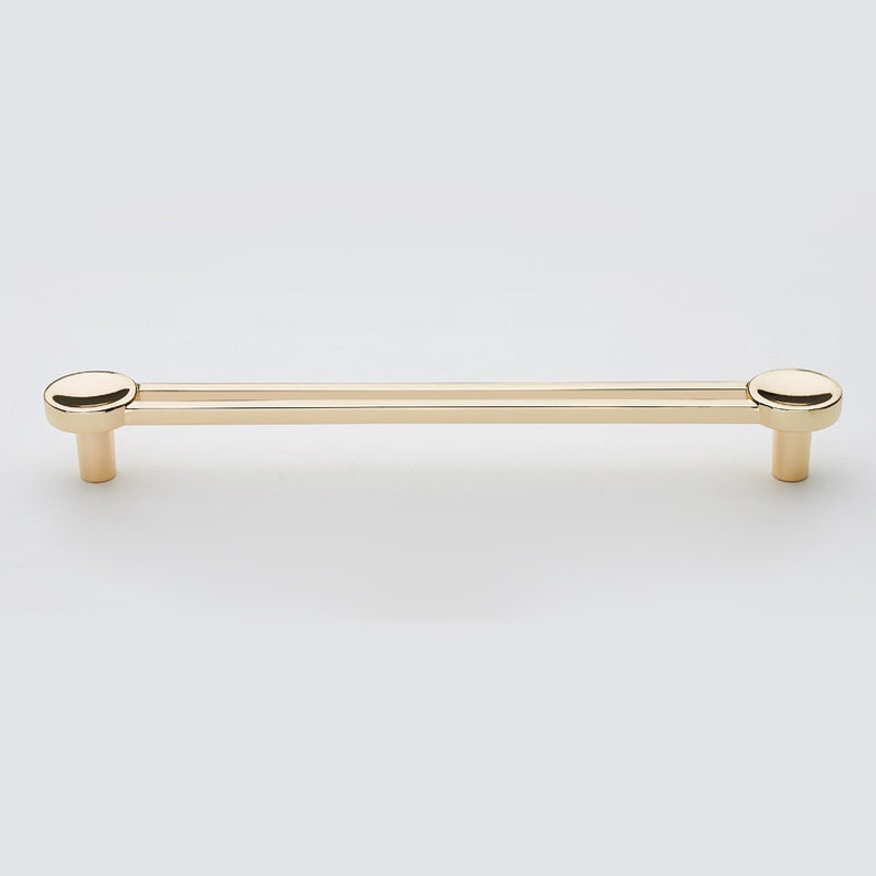 Modern American Brushed Gold Pull Handle Wardrobe Door Pull Etsy