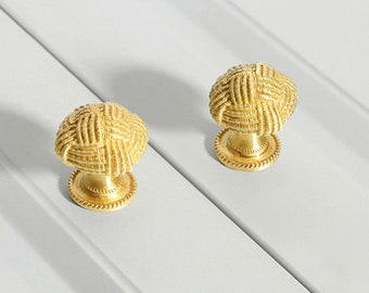 Pomello per porta di armadietto moderno e di lusso, in ottone massiccio, per porta di armadietto, piccolo pomello dorato per cassetto, pomello per guardaroba