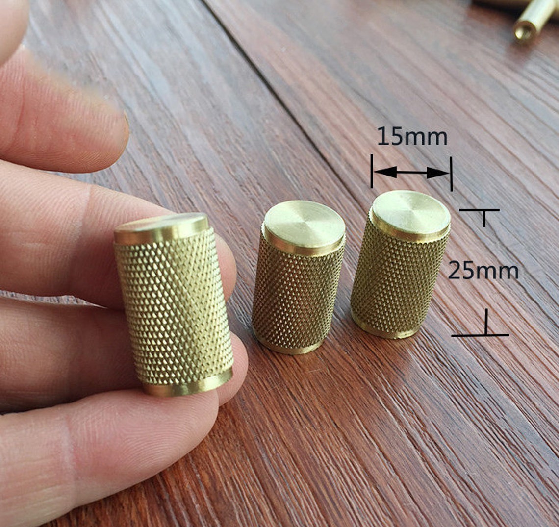 Nordic New Chinese Style Brass Door Knob Wardrobe Knob Drawer Etsy