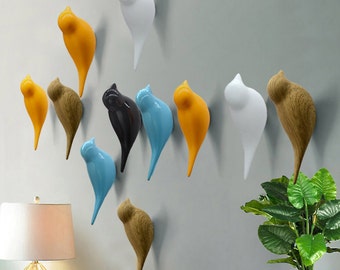 Modern Ideas Wall Hook / Decorative Hook / Wall Hook Coat Hangers Rack Hook /Bird Hook