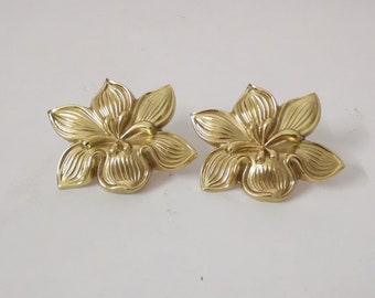 Pomello in ottone con fiori, pomello per porta armadio, cassetto e mobiletto nordico, pomello piccolo in ottone dorato di lusso