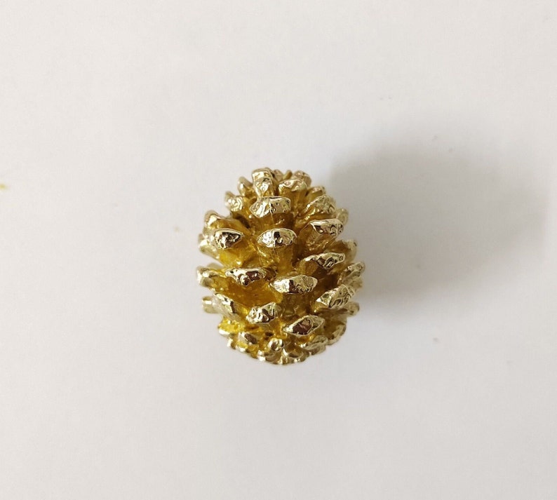 Brass Pine Cones Drawer Door Knob Wardrobe Knob Etsy