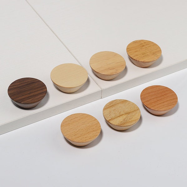 Wood Drawer Knobs Etsy