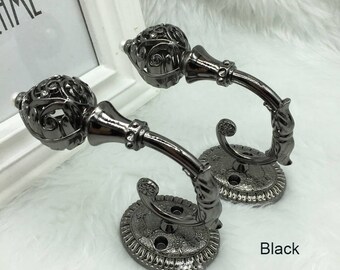 Wall Curtain Hook /wall Hook Decorative Hooks Pastoral Metal