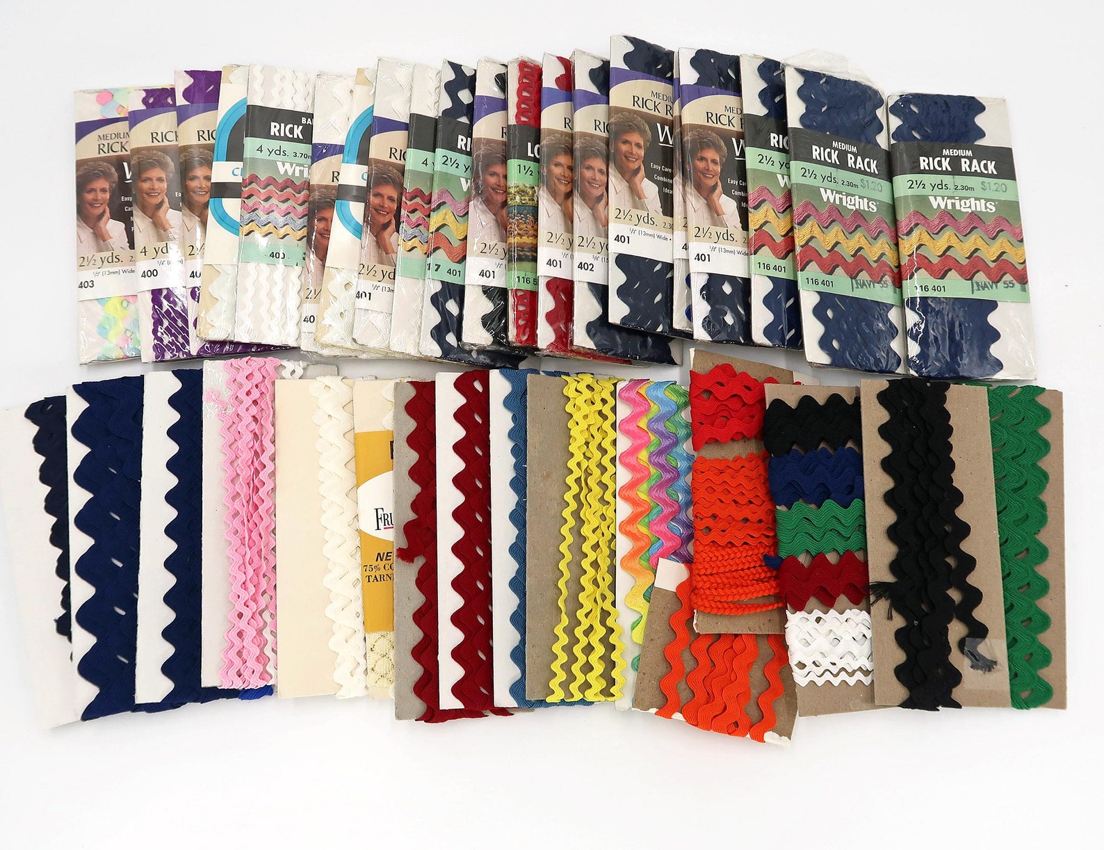 Wrights Rick Rack Vintage Sewing Trim Rick Rack Trim 19 Etsy