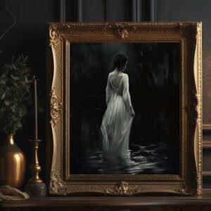 Dark Academia | Vintage Gothic Eule | Gothic Viktorianisch | Dunkle Kunst Digitaler Download | Dark Cottagecore | Druckbare Kunst | Bildende Kunst|LIL006