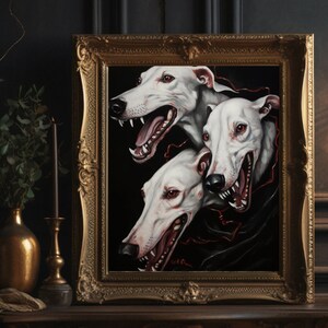Dark Academia | Vintage Gothic Hirsch | Gothic Viktorianisch | Dunkle Kunst Digitaler Download | Dark Cottagecore | Druckbare Kunst | Bildende Kunst|GHDD003